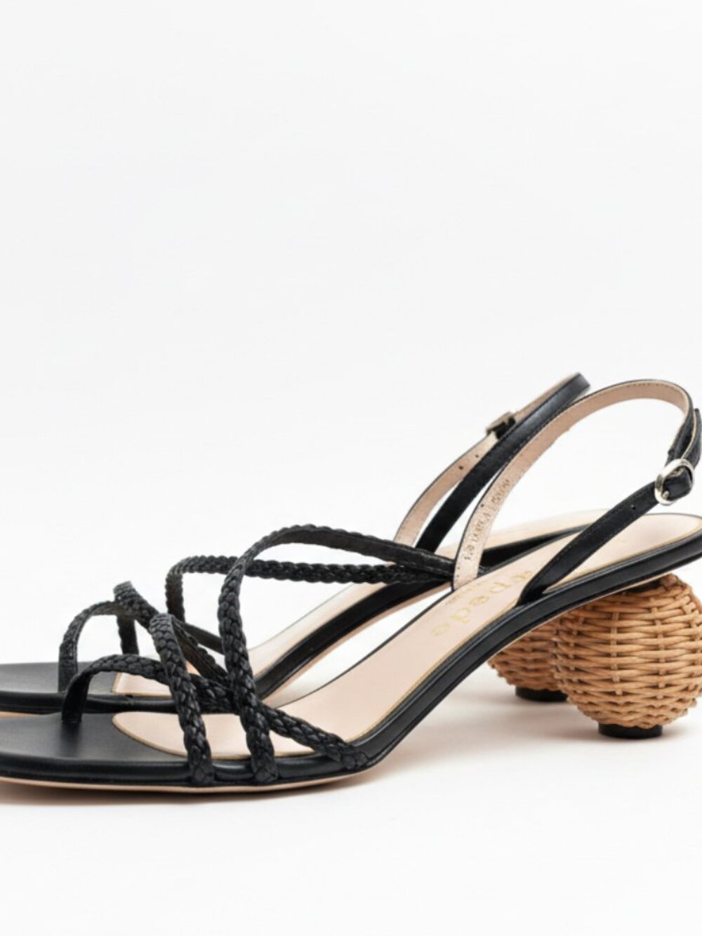 Kate Spade black Valencia sandals, size 9.5, BRAND NEW!